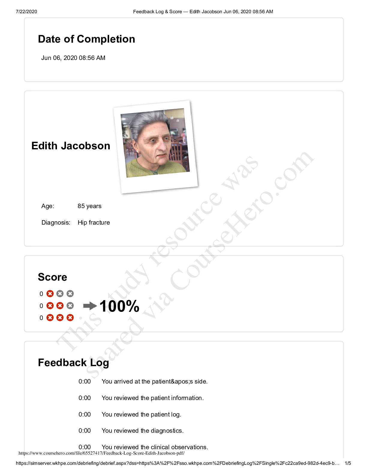 Edith Jacobson Feedback Log & Score  Feedback_Log & Score_Graded A